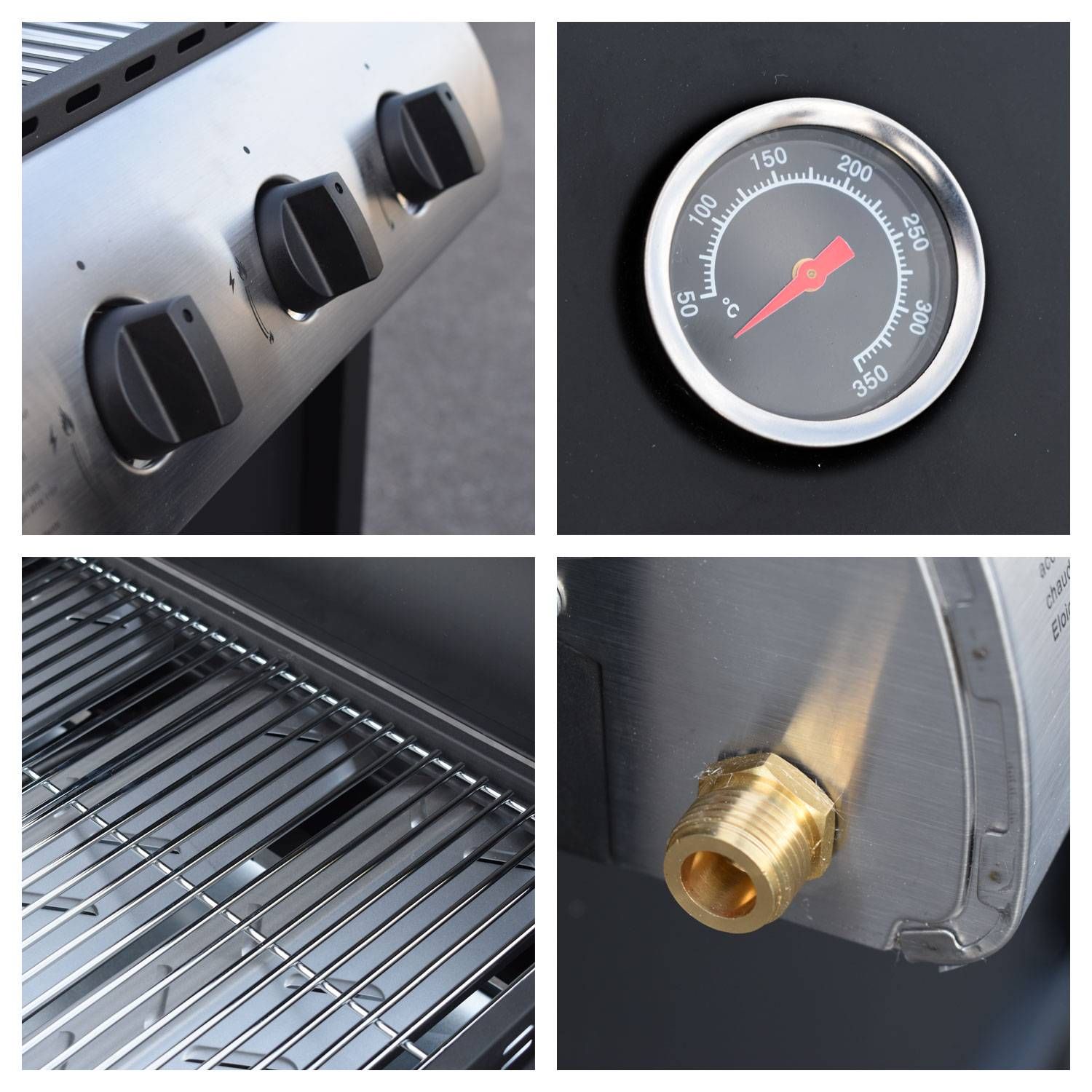 Barbacoa De Gas 3 Quemadores De 8,4 Kw - Lofoten