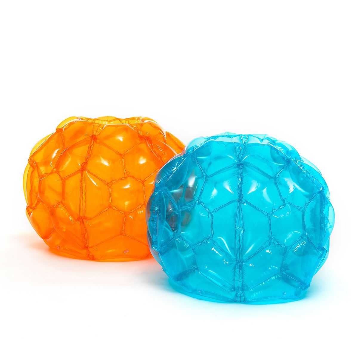 Pelota Burbuja Hinchable Gigante Parachoques Pvc Ø62 Cm - Innovagoods. Azul
