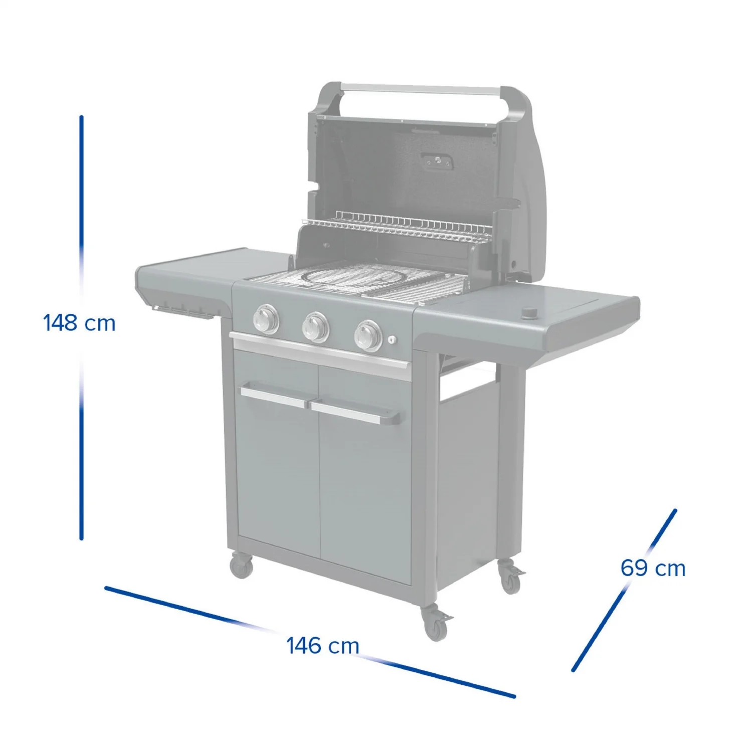Barbacoa Campingaz 3 Serie Premium S