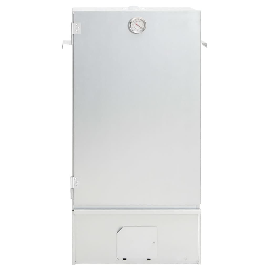 Horno Ahumador De Bbq Con Generador Humo Frío Acero Galvanizado Vidaxl