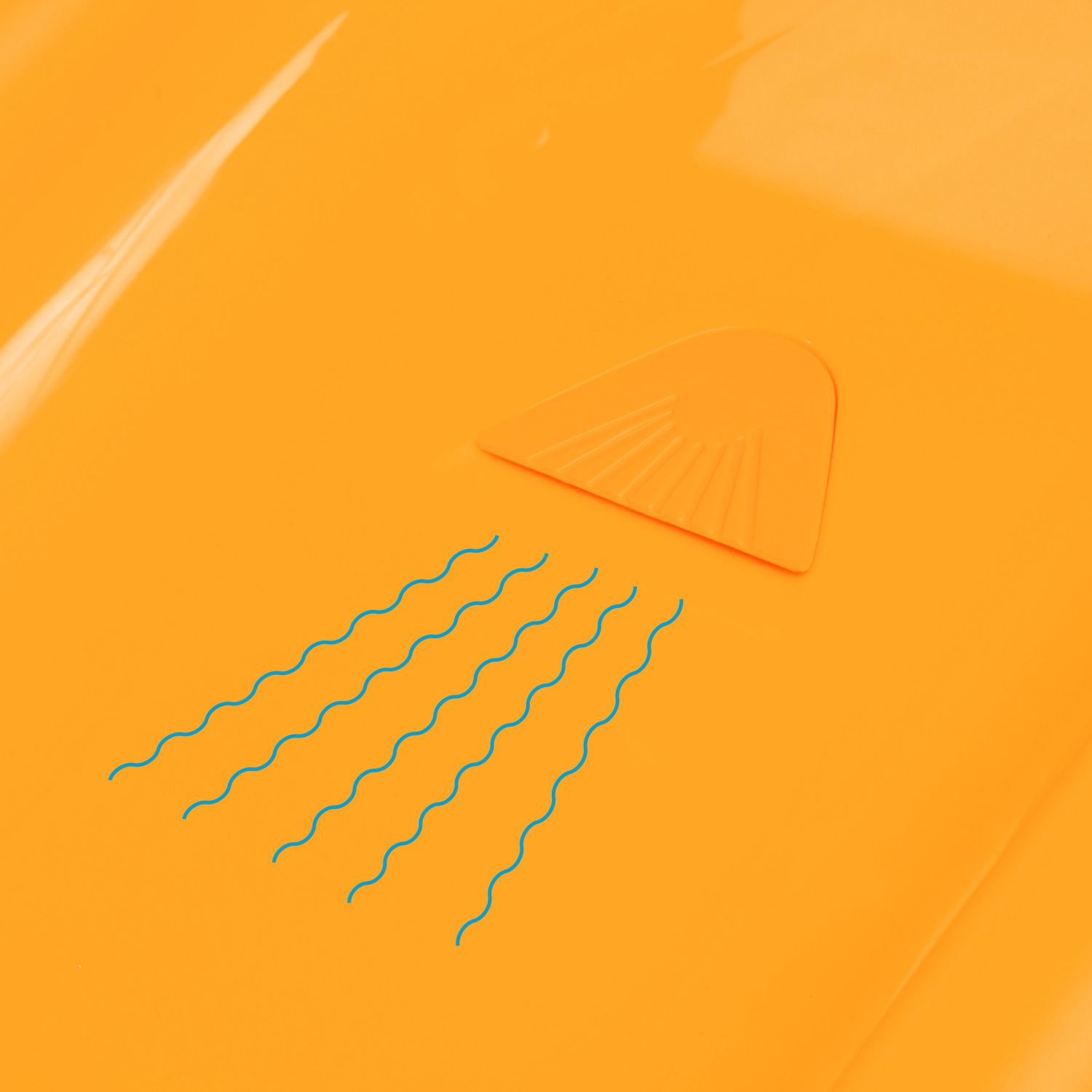 Pequeño Tobogán Con Toma De Agua Naranja Y Verde 120 Cm – Tobogán