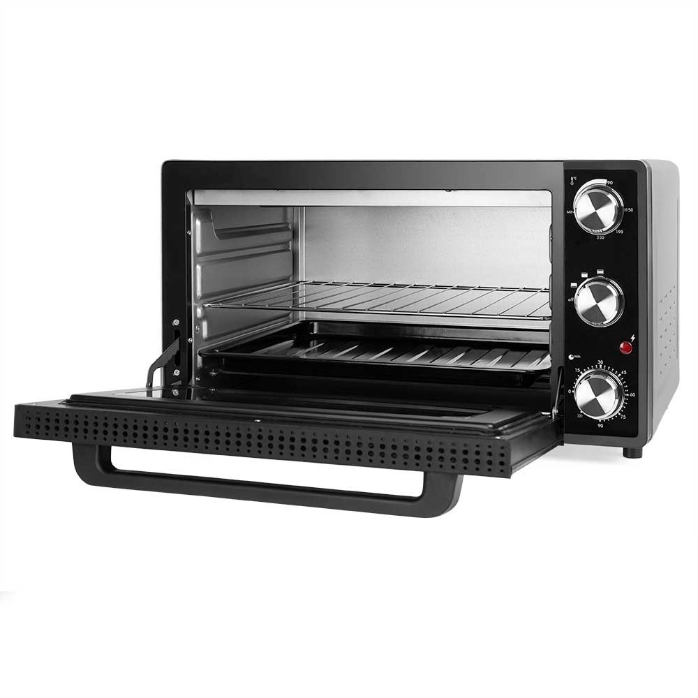 Orbegozo Ho 385 - Horno Eléctrico De Sobremesa, 38 L, Temporizador, Termostato Regulable, Calor Superior/inferior, Bandeja Recogemigas, 2000 W