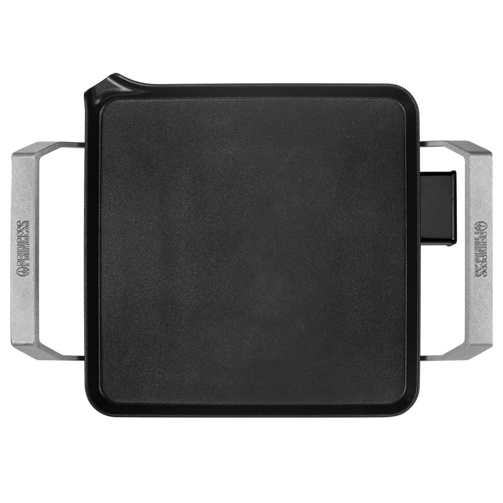 Plancha De Cocina De Mesa Premium Negro Y Plateado 1500 W Princess
