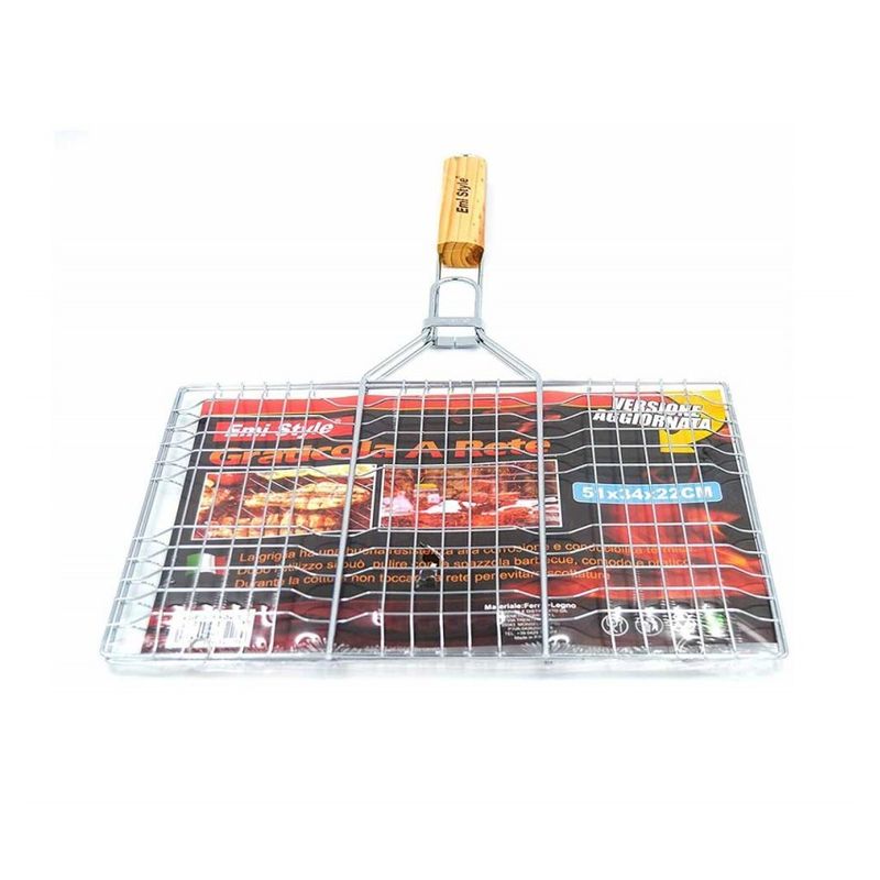 Parrilla Para Asar Comida En Barbacoa Parrillera 51x34x22cm