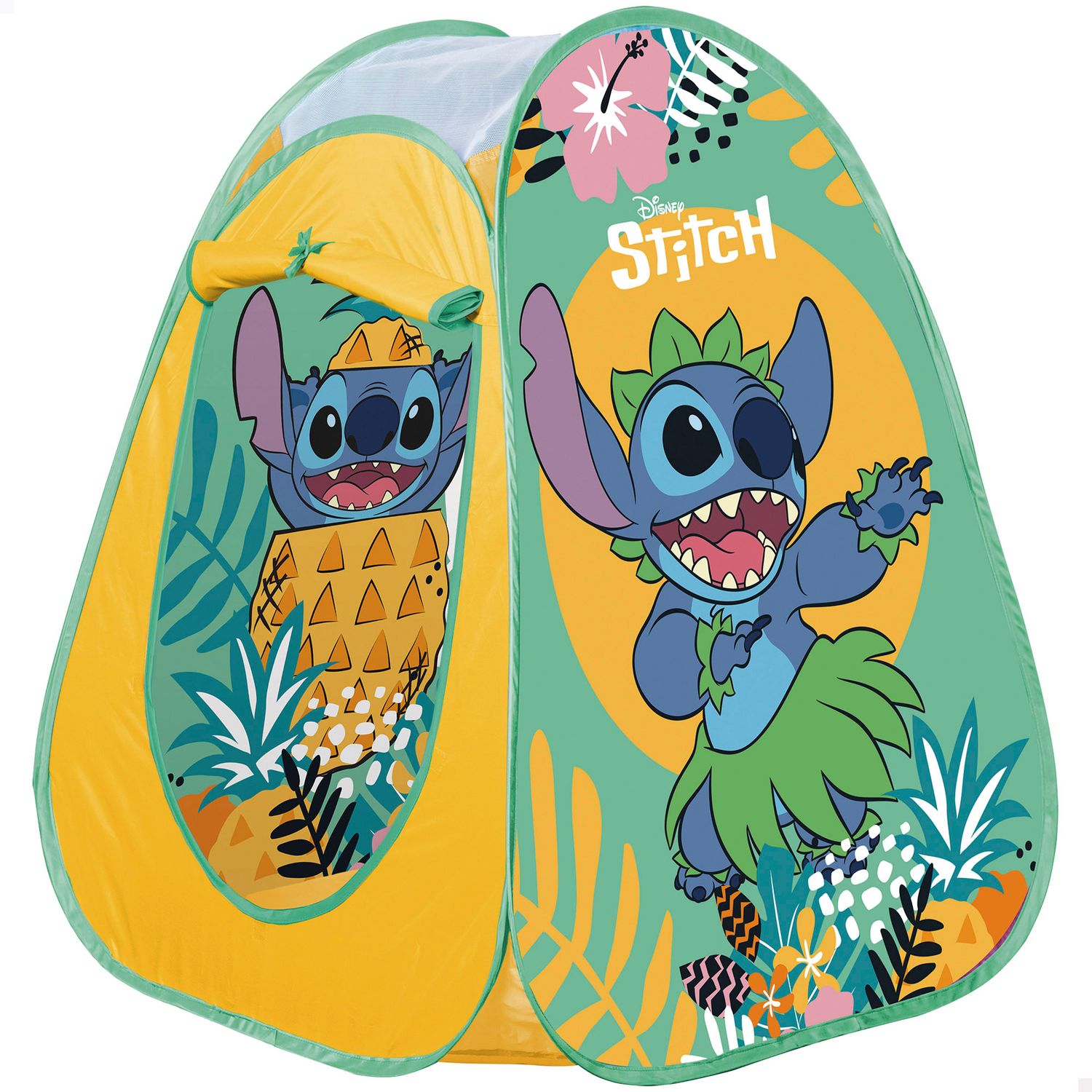 Tienda Infantil Disney Stitch Pop-up 75x75x90 Cm, Plegable Y Con Bolsa De Transporte