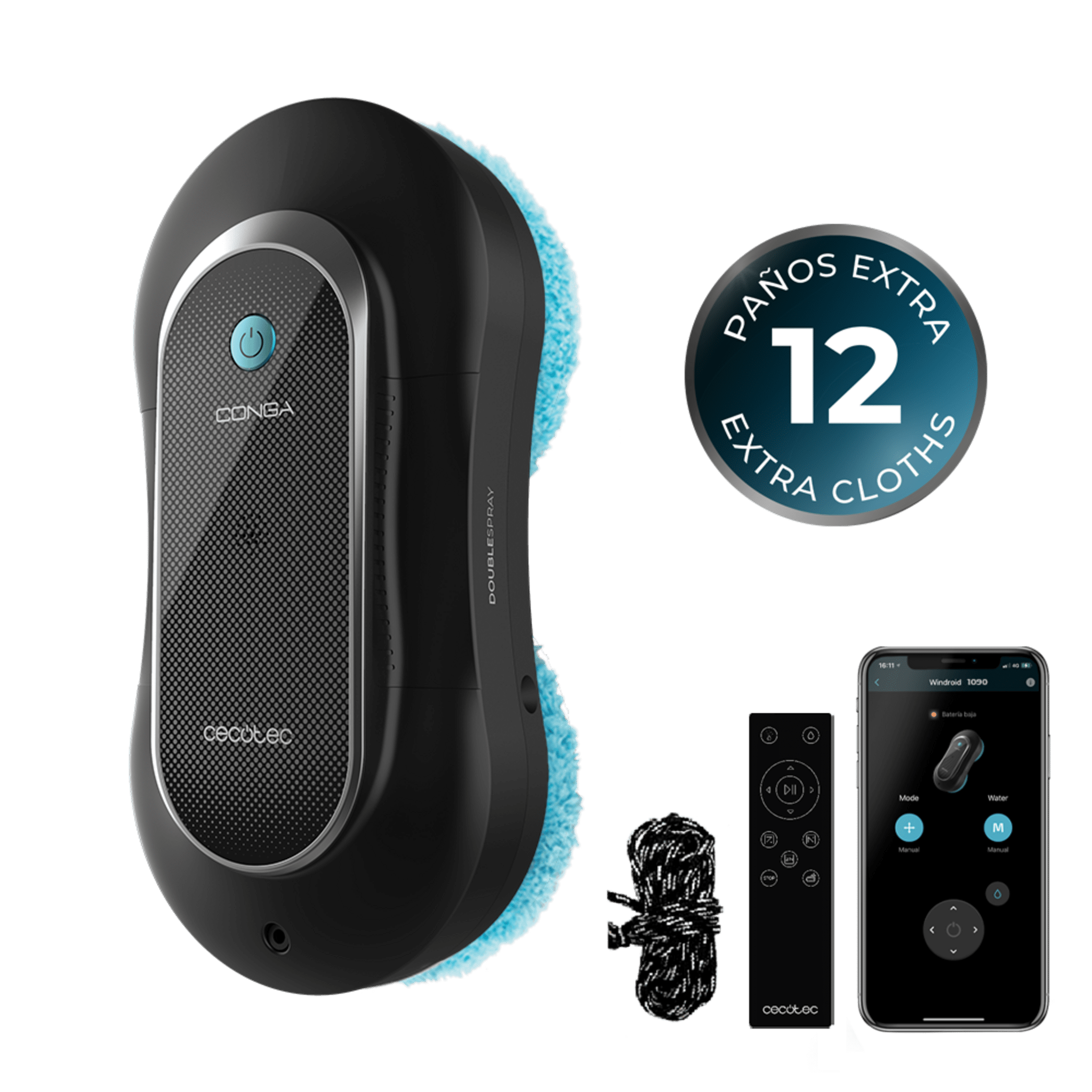 Conga Windroid 1090 Double Spray Connected