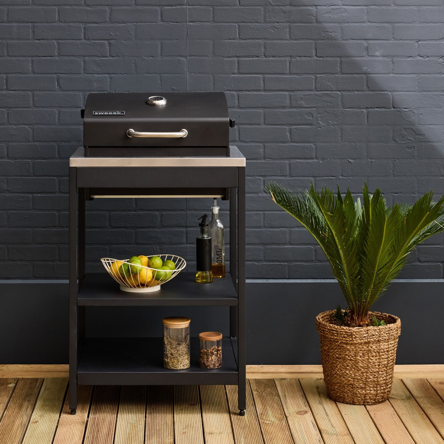 Parrilla De Barbacoa Al Carbón Acero Inoxidable Rejilla Cromada 2