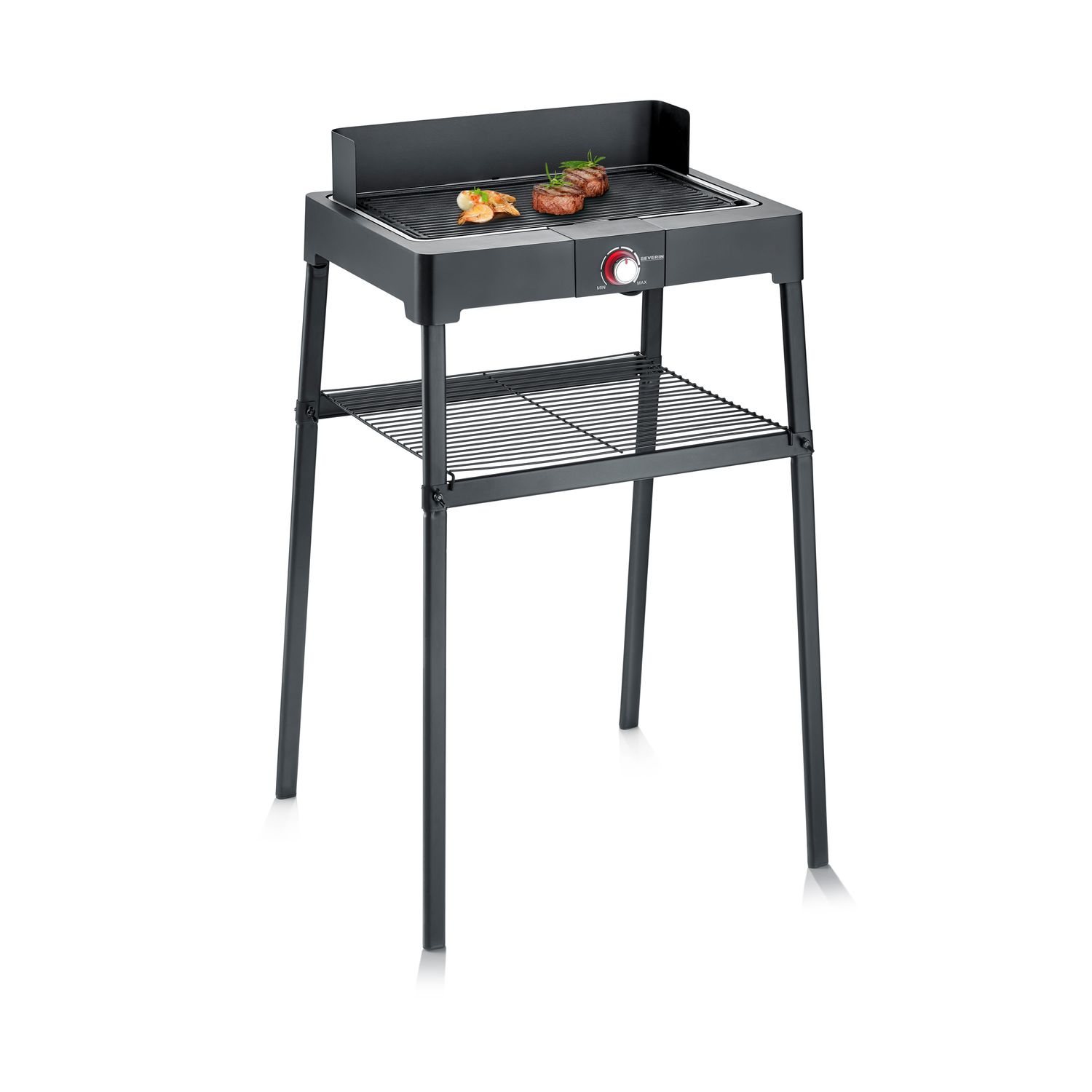 Barbacoa Con Patas Con Parrilla Acanalada 2200 W Pg 8568 Severin