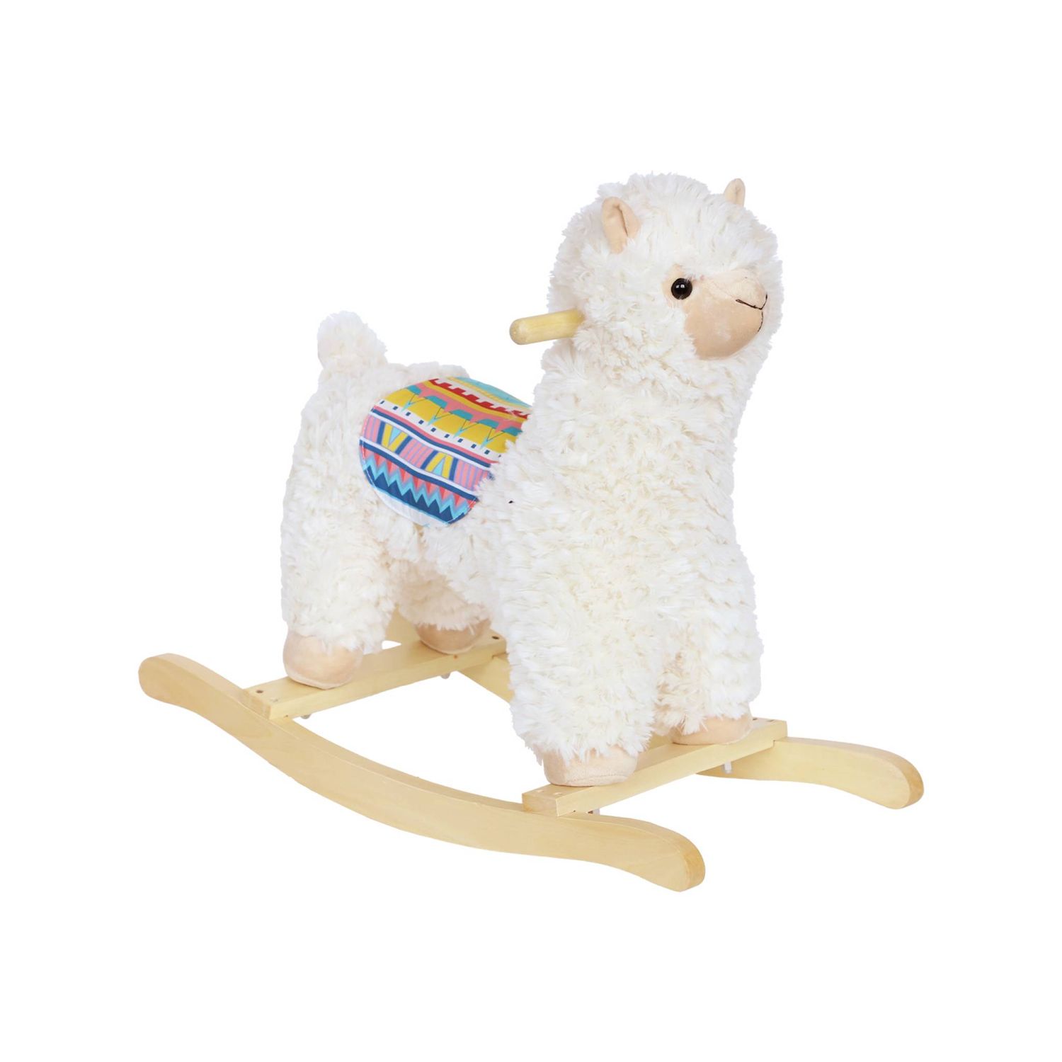 Llama Mecedora Para Niños, Blanco