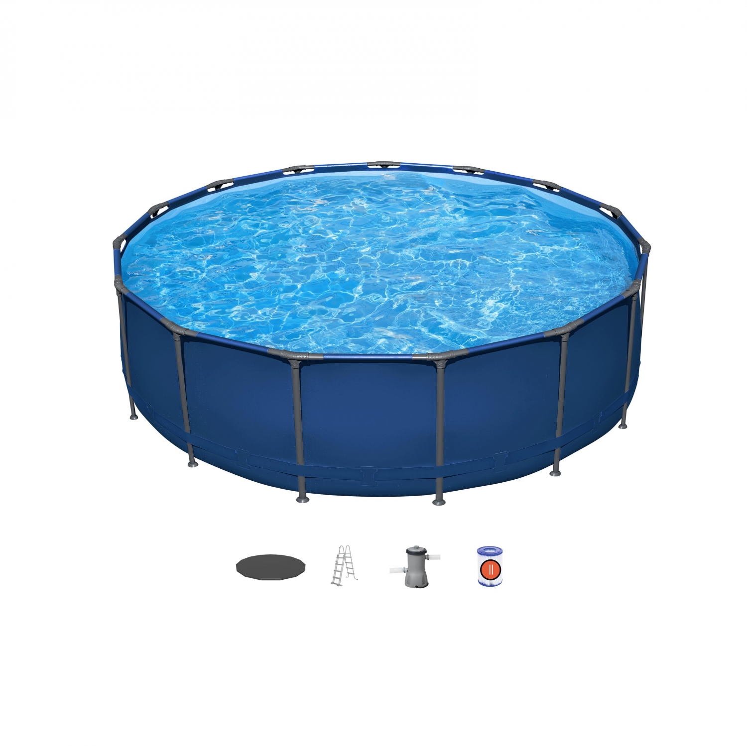 Piscina Redonda Tubular 457x122 cm Madagascar