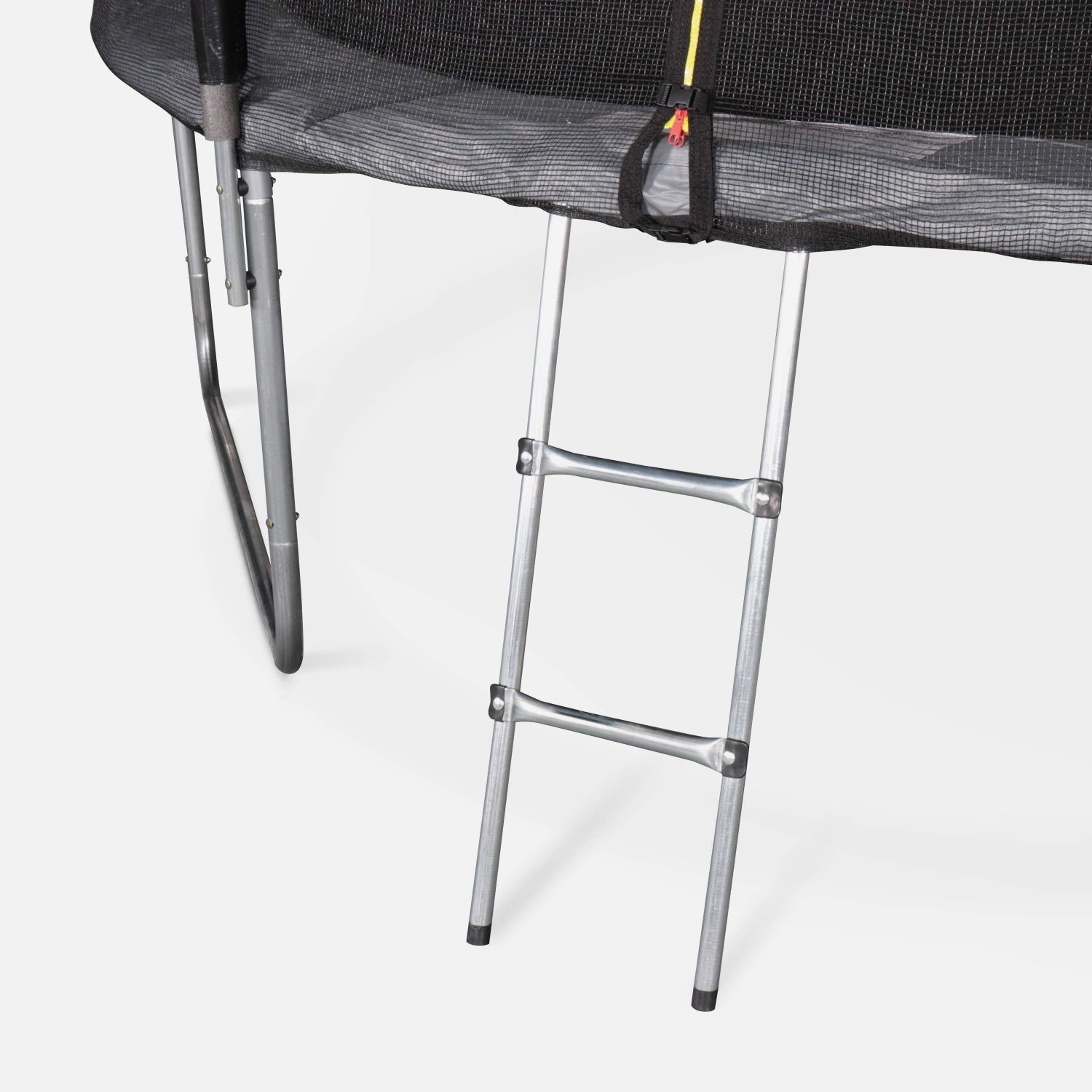 Cama Elástica 370cm Con Pack De Accesorios, Gris