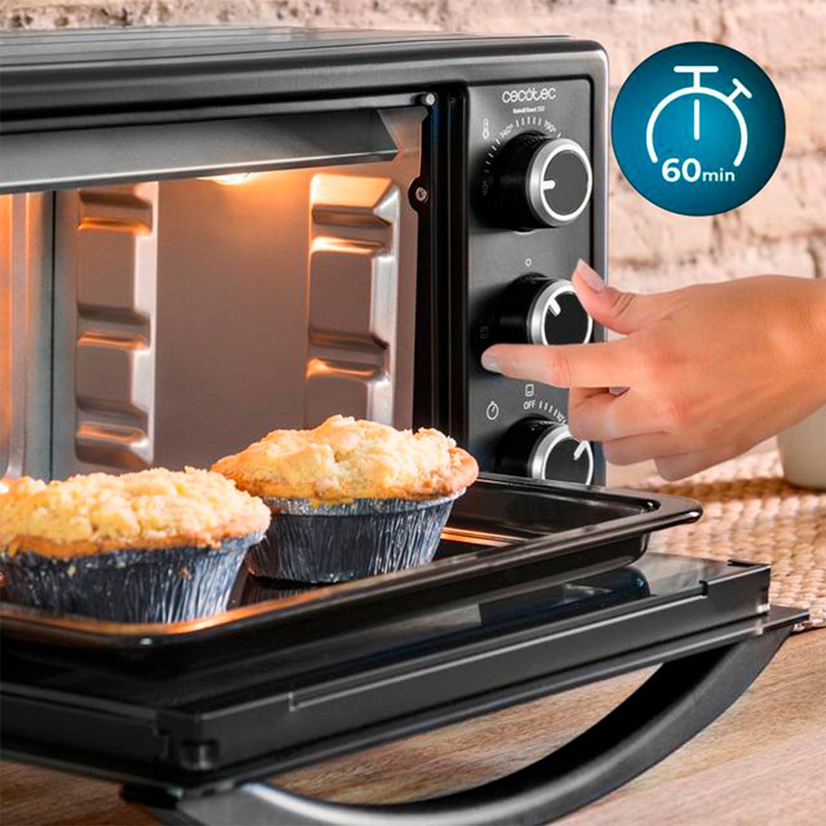 Horno De Sobremesa Cecotec Bake&toast 2300 1500w 23l