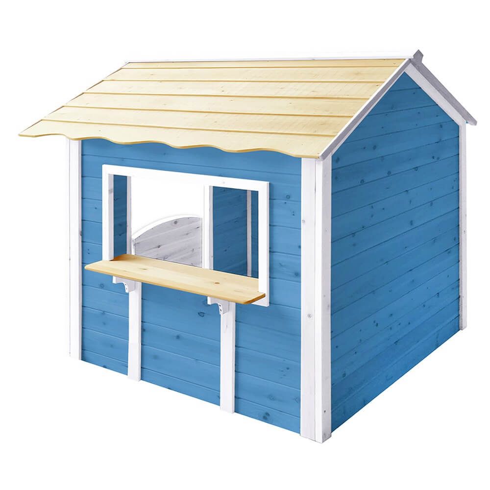 Caseta Jardín Infantil Home Deluxe Der Grosse Palast 118,2  X 138  X 132,5 Cm - Azul