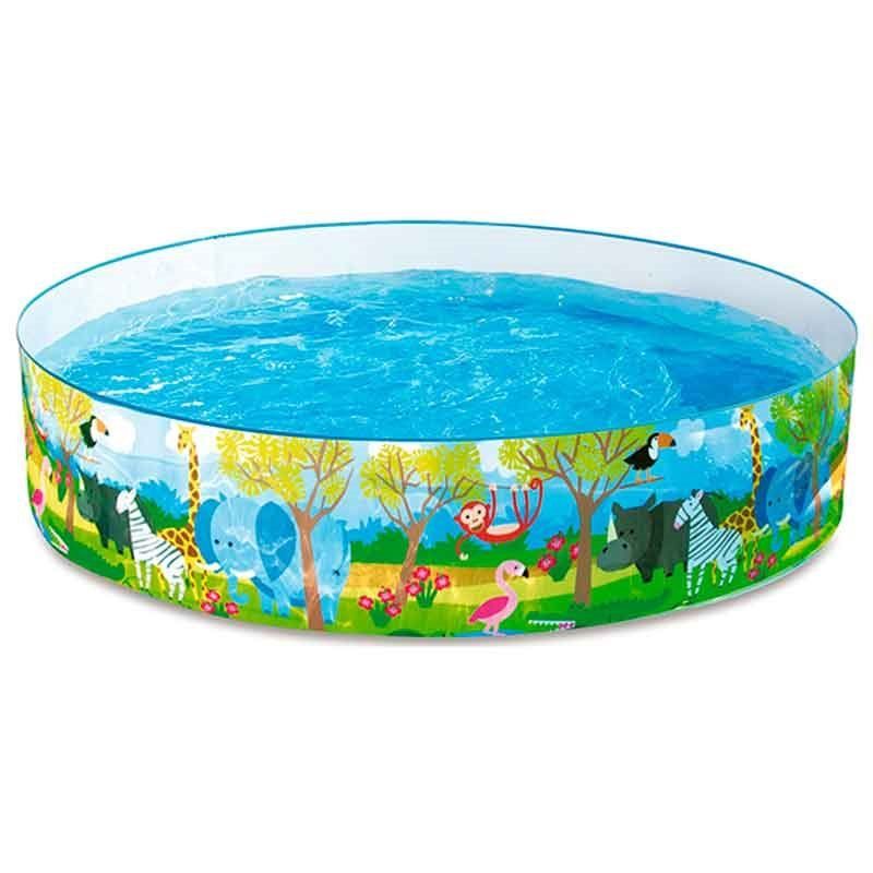 Piscina Hinchable Infantil Safari 600l Ø183x38 Cm