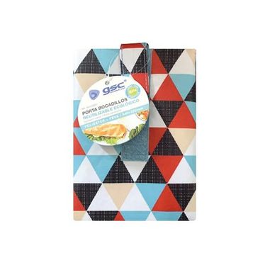 Porta Bocadillos Reutilizable Ecológico Estampado