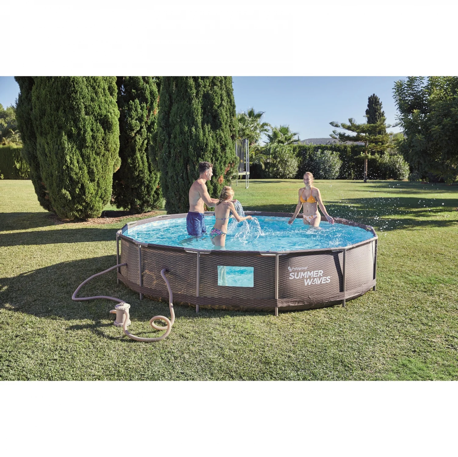 Piscina Tubular 396x84 cm Topub Summer Waves