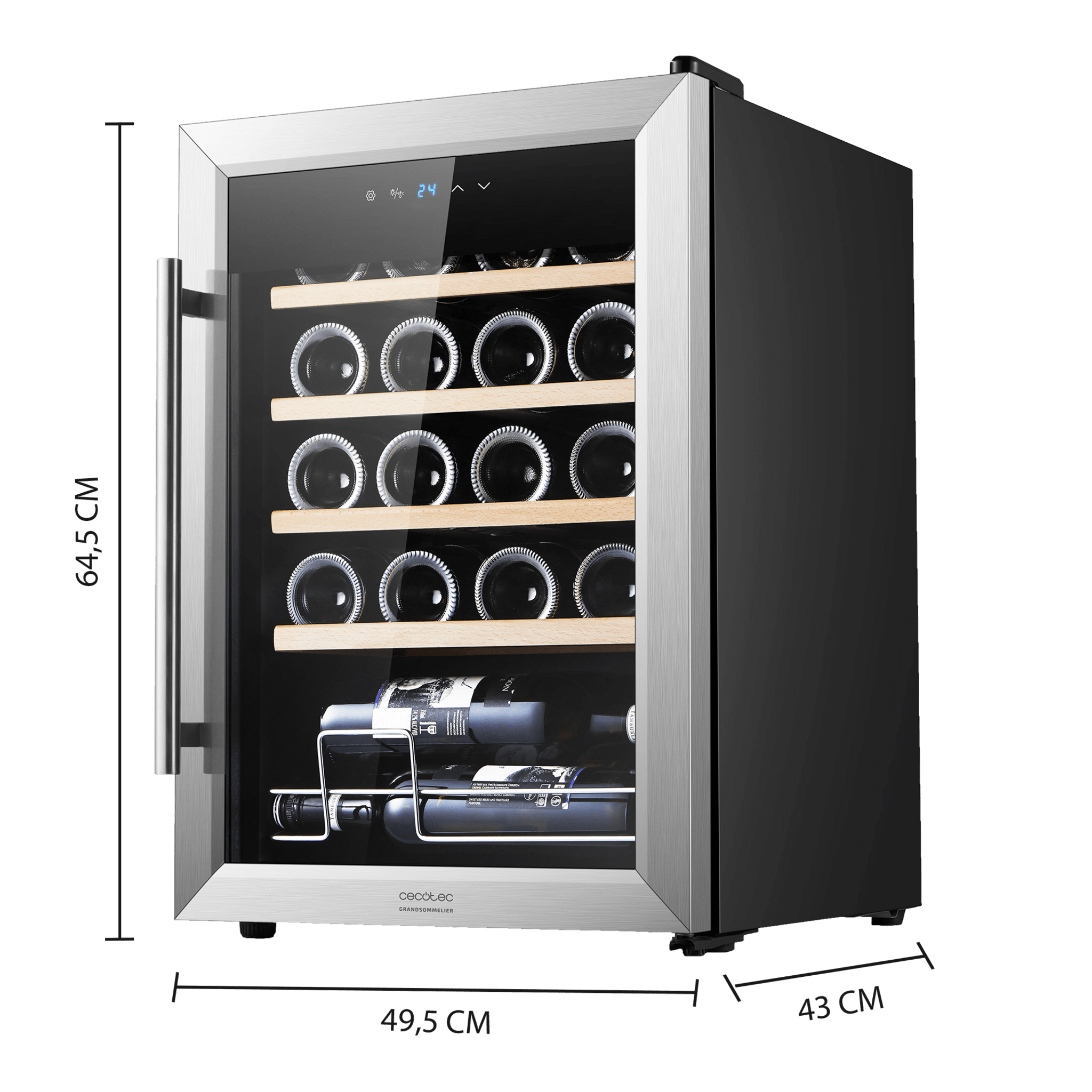 Bolero GrandSommelier 2050 Inox Compressor