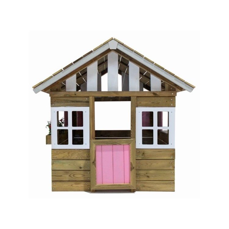 Casita De Madera Masgames Lollipop Rosa