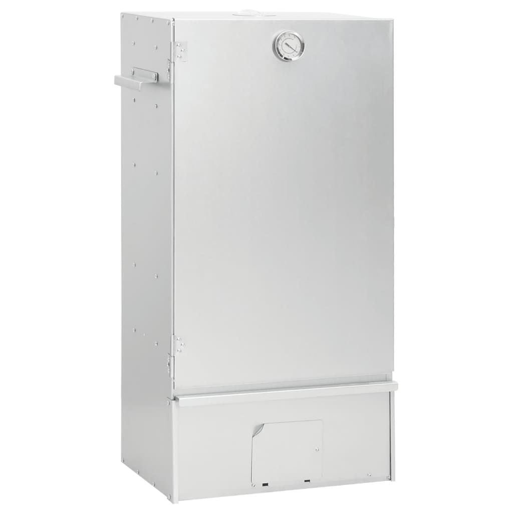 Horno Ahumador De Bbq Con Generador Humo Frío Acero Galvanizado Vidaxl