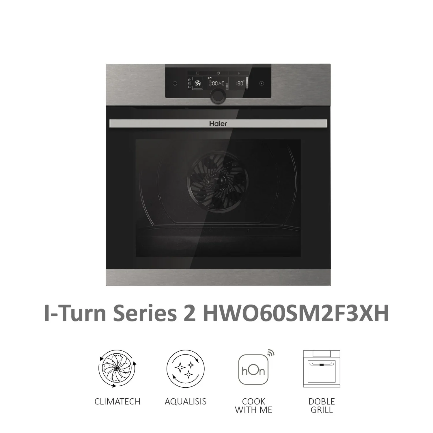 Horno Multifunción Haier A+ HWO60SM2F3XH