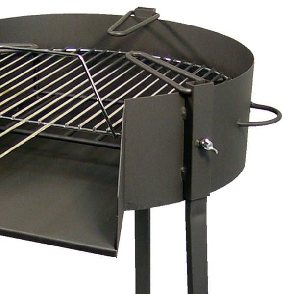 Barbacoa Redonda Con Soporte Paella Ø60x75cm. 71582