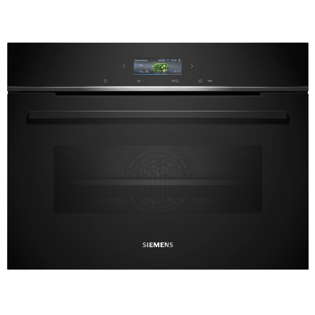 Siemens Horno Empotrable 47l 60cm A+ Pirólisis Negro - Cb774g1b1
