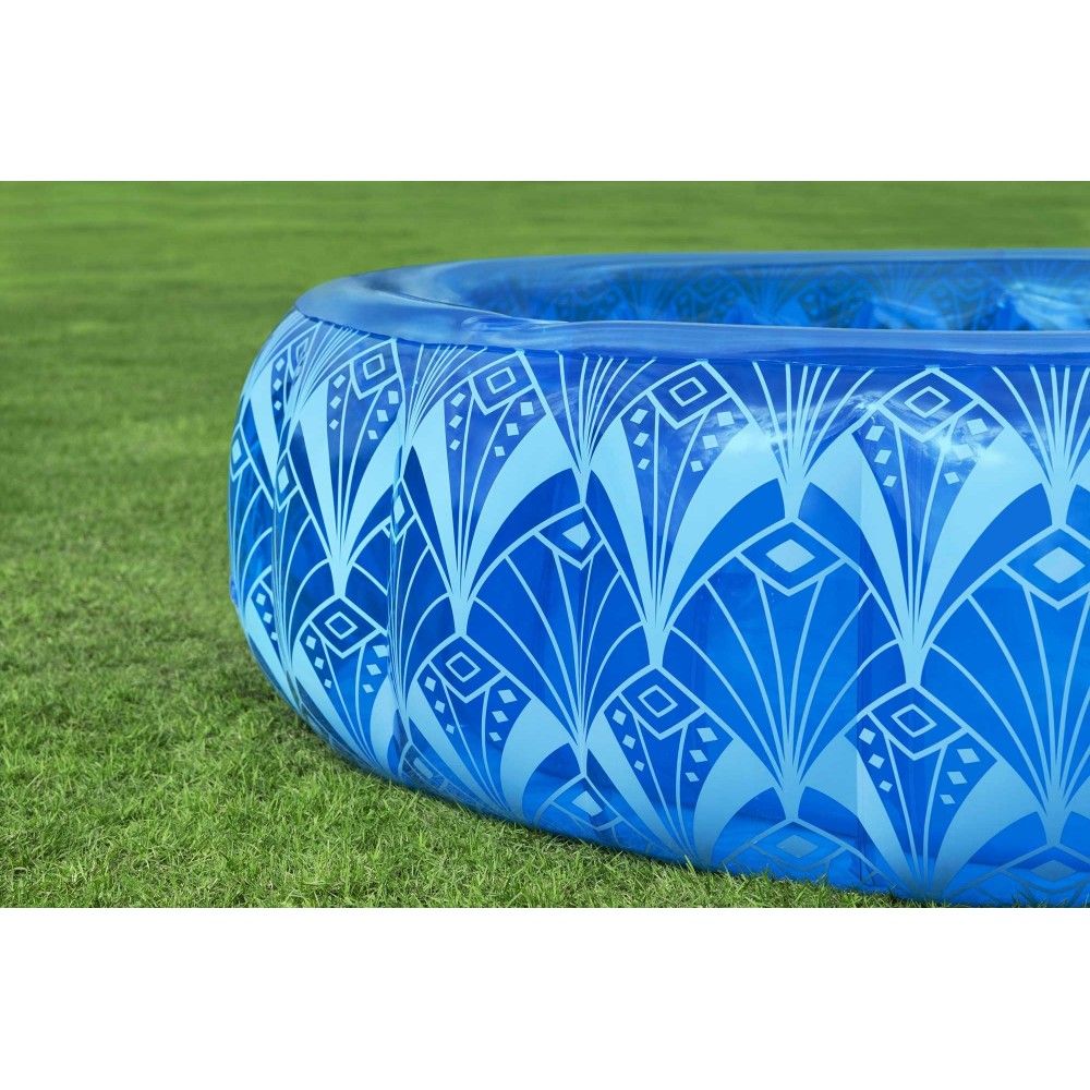 Bestway Piscina Hinchable Extra Resistente Azul Bohemio 168x53 Cm +6 Años Jardin 54479