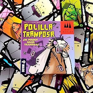 Juego Polilla Tramposa, De Cartas, Juego De Mesa Para Niños, Party