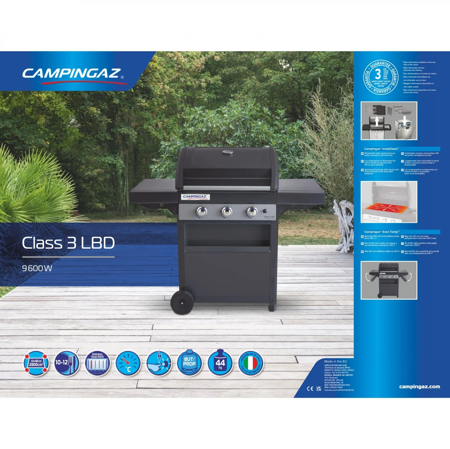 Barbacoa a Gas 3 Series Classic LBD Campingaz