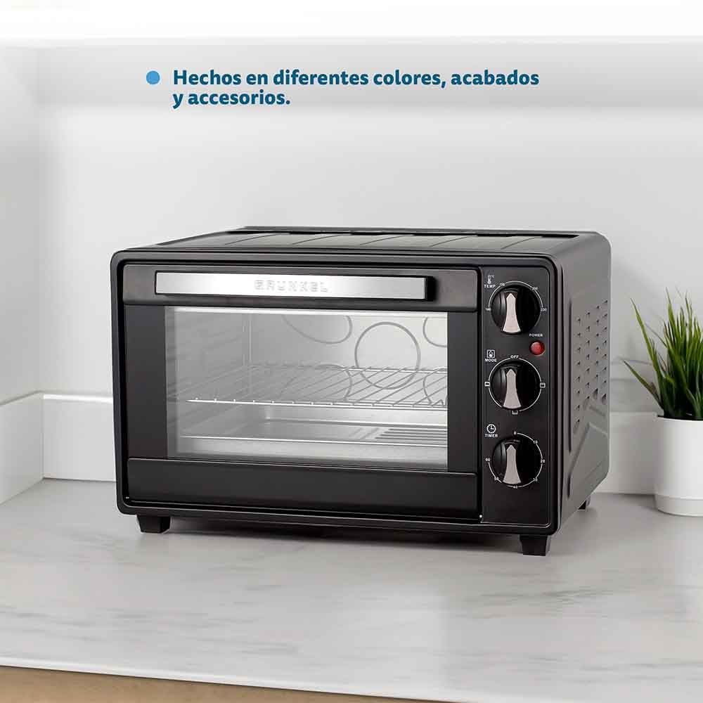 Horno Eléctrico Multifunción De Sobremesa  De 23l - Hr-23hn - 1600w - Negro