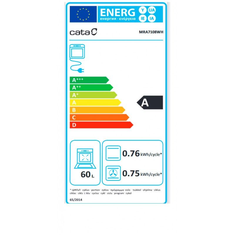 Horno Cata Mra7108wh