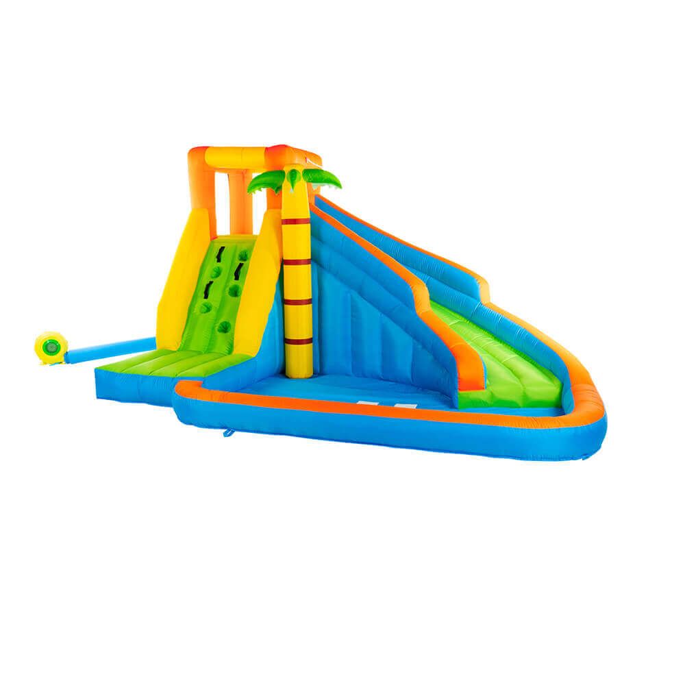 Parque Acuático Inflable Home Deluxe Vivi 300  X 400  X 225 Cm - Azul Claro