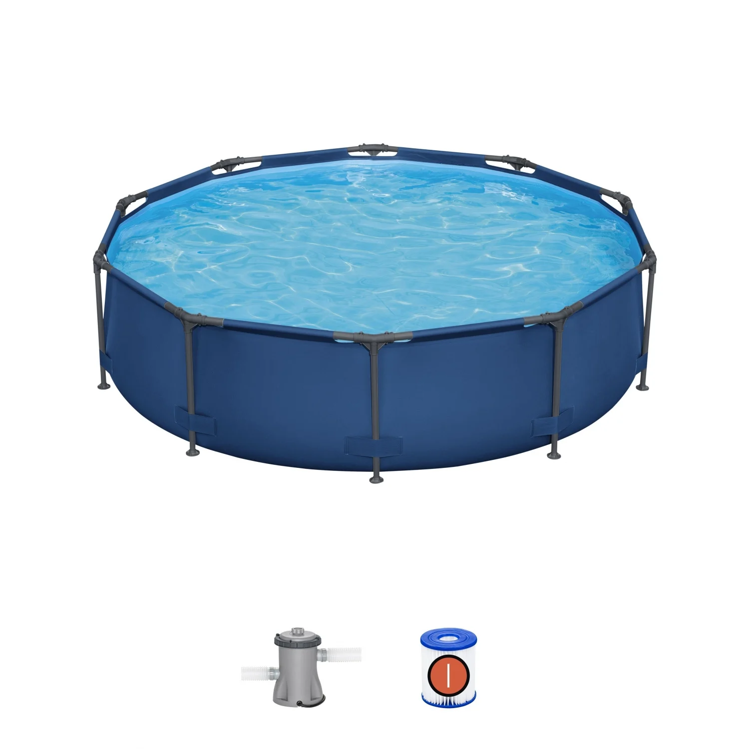 Piscina Redonda Tubular 305x76 cm Molokini