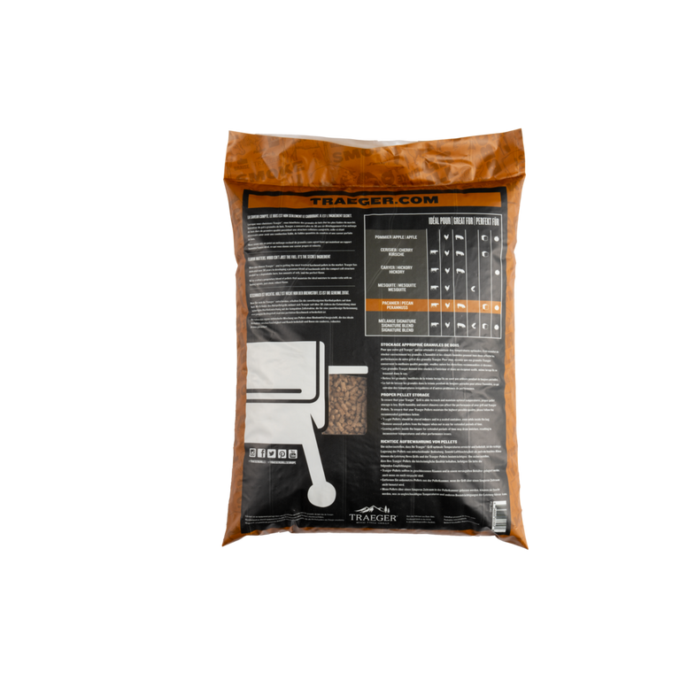 Pellets De Madera Pecan Para Barbacoa Traeger
