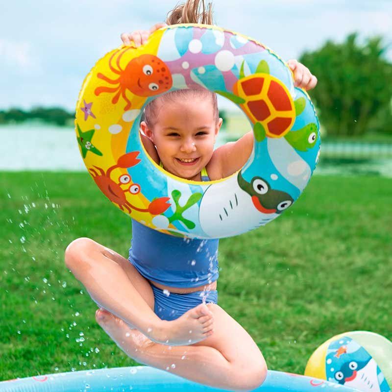 Piscina Hinchable Infantil Bestway 137l Con Accesorios +2a Ø122x20 Cm