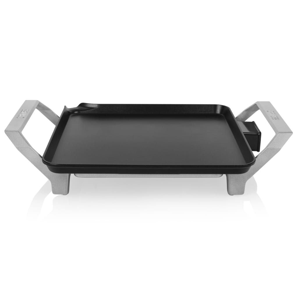 Plancha De Cocina De Mesa Premium Negro Y Plateado 1500 W Princess