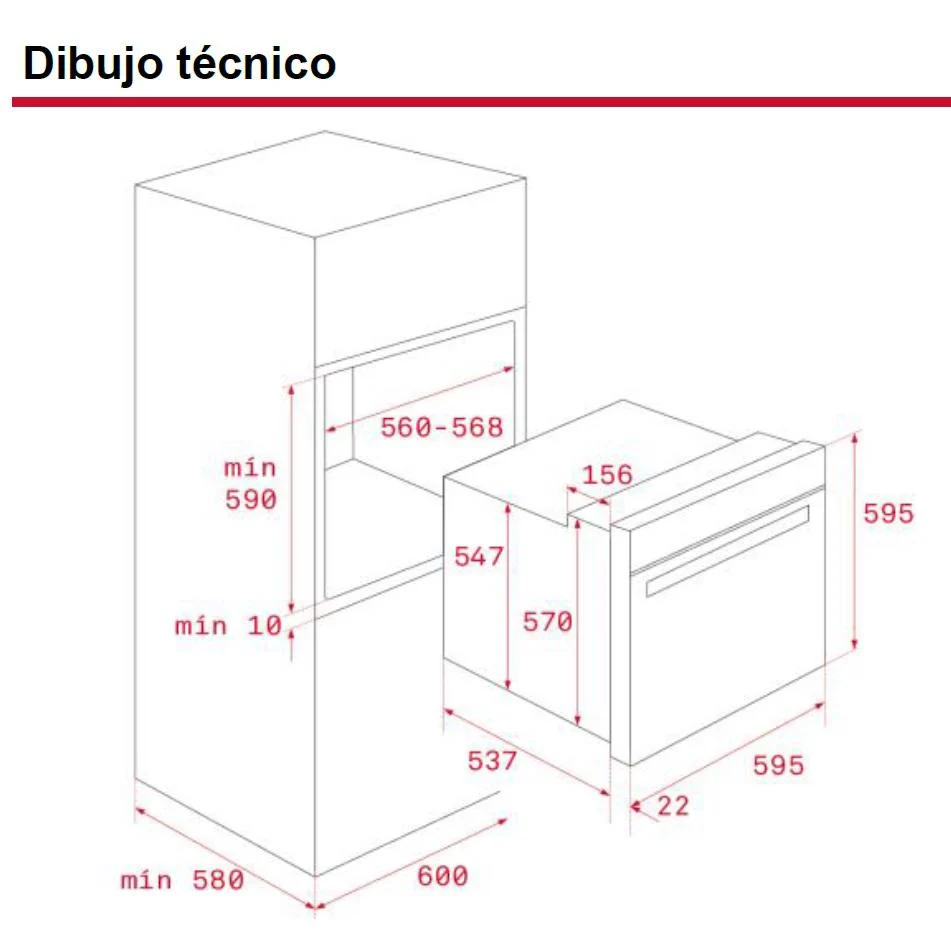 Horno Pirolítico Teka HCB6435P