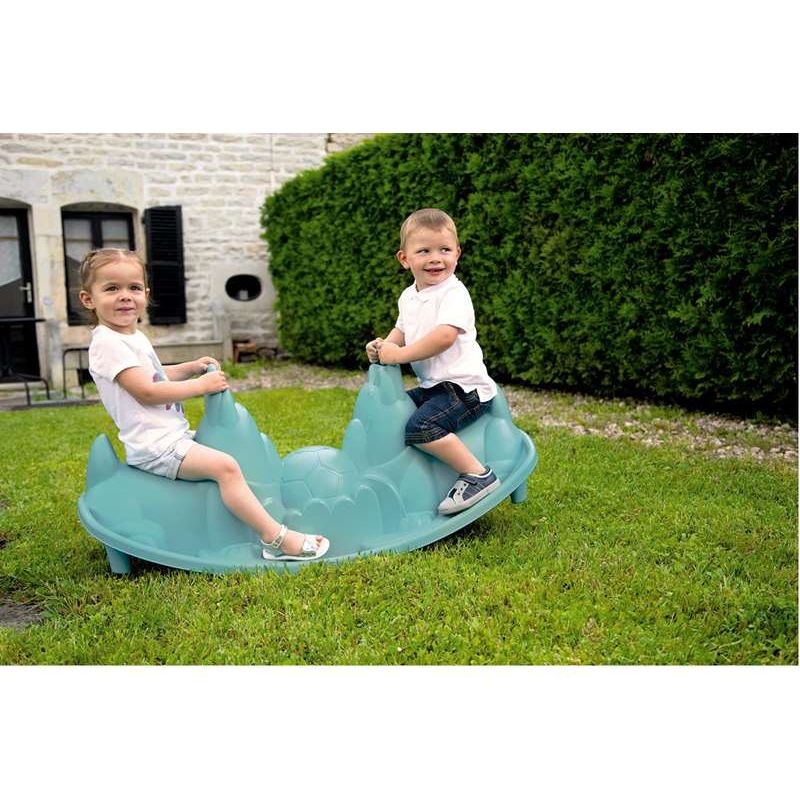 Balancin Doble Perro Azul Tormenta 115x50,70x49,50 Cm