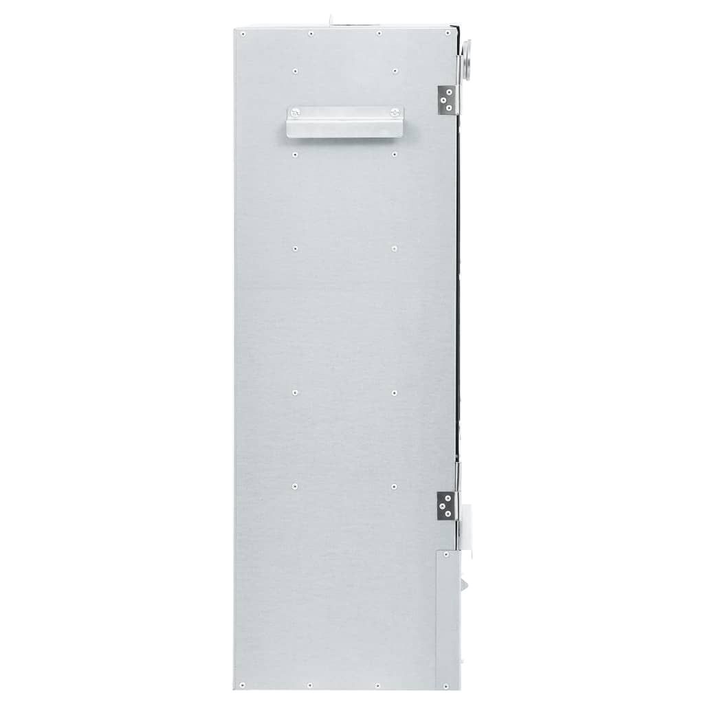 Horno Ahumador De Bbq Con Generador Humo Frío Acero Galvanizado Vidaxl