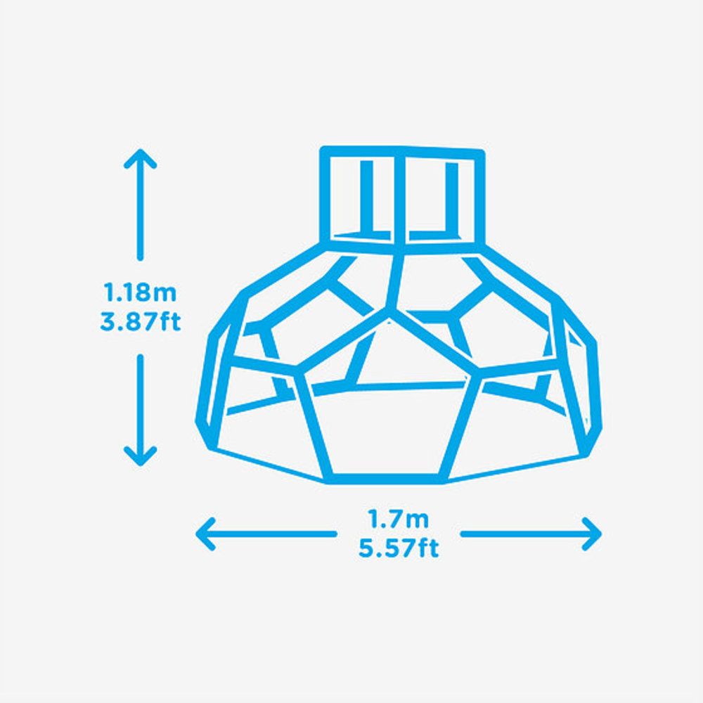 Castillo Desmontable Para Niños Li'l Monkey - Juguetes Aire Libre Y Exteriores - Devessport
