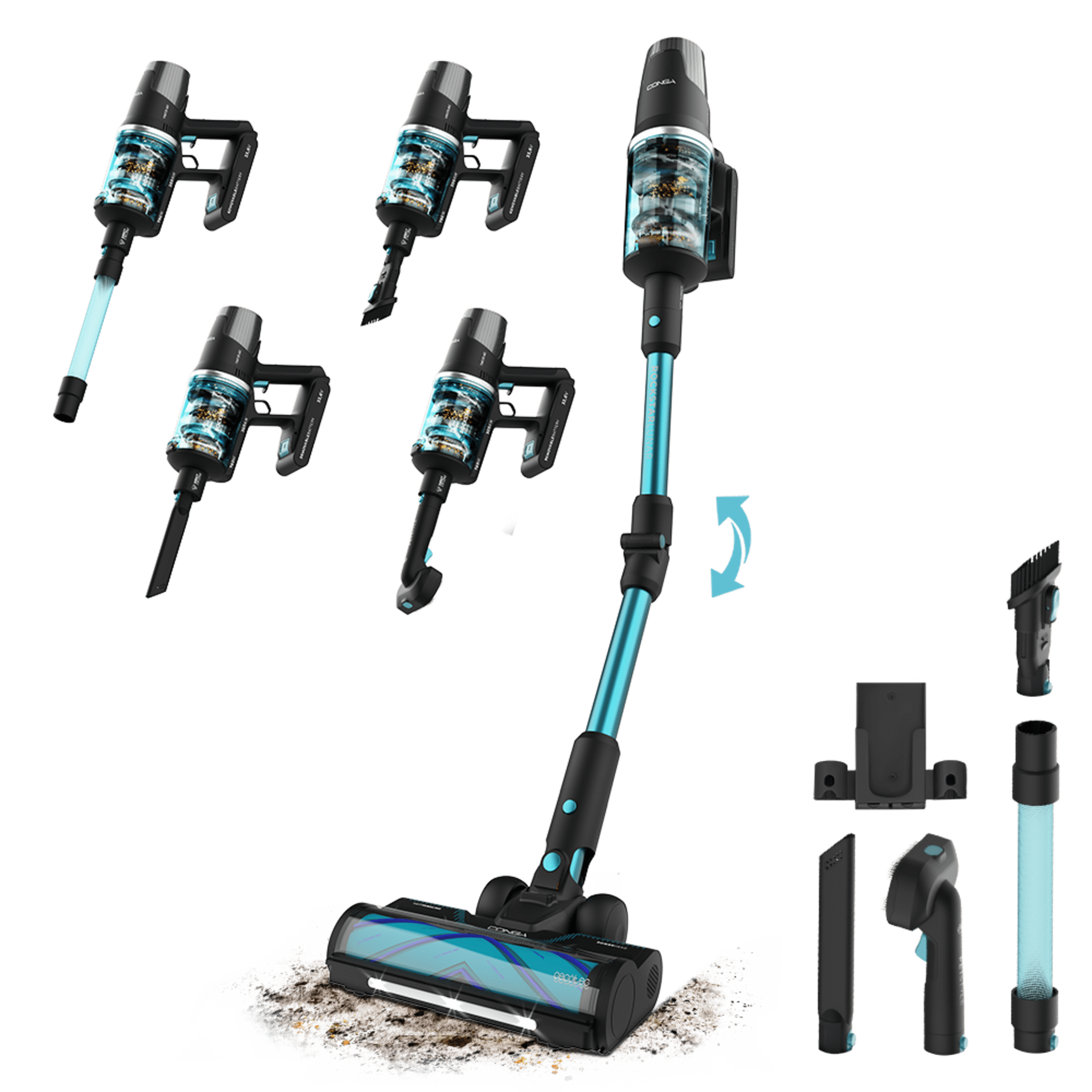 Conga Rockstar 9500 Lunar Pet Flex