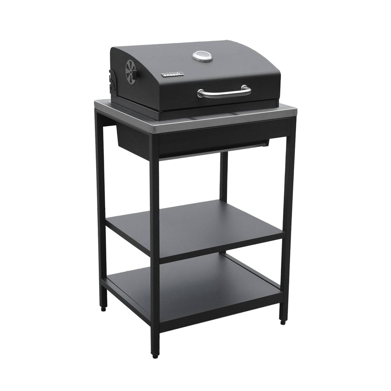 Parrilla De Barbacoa Al Carbón Acero Inoxidable Rejilla Cromada 2