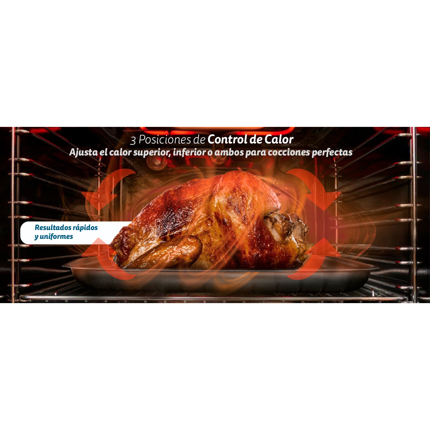 Horno Eléctrico Multifunción De Sobremesa  De 23l - Hr-23hn - 1600w - Negro