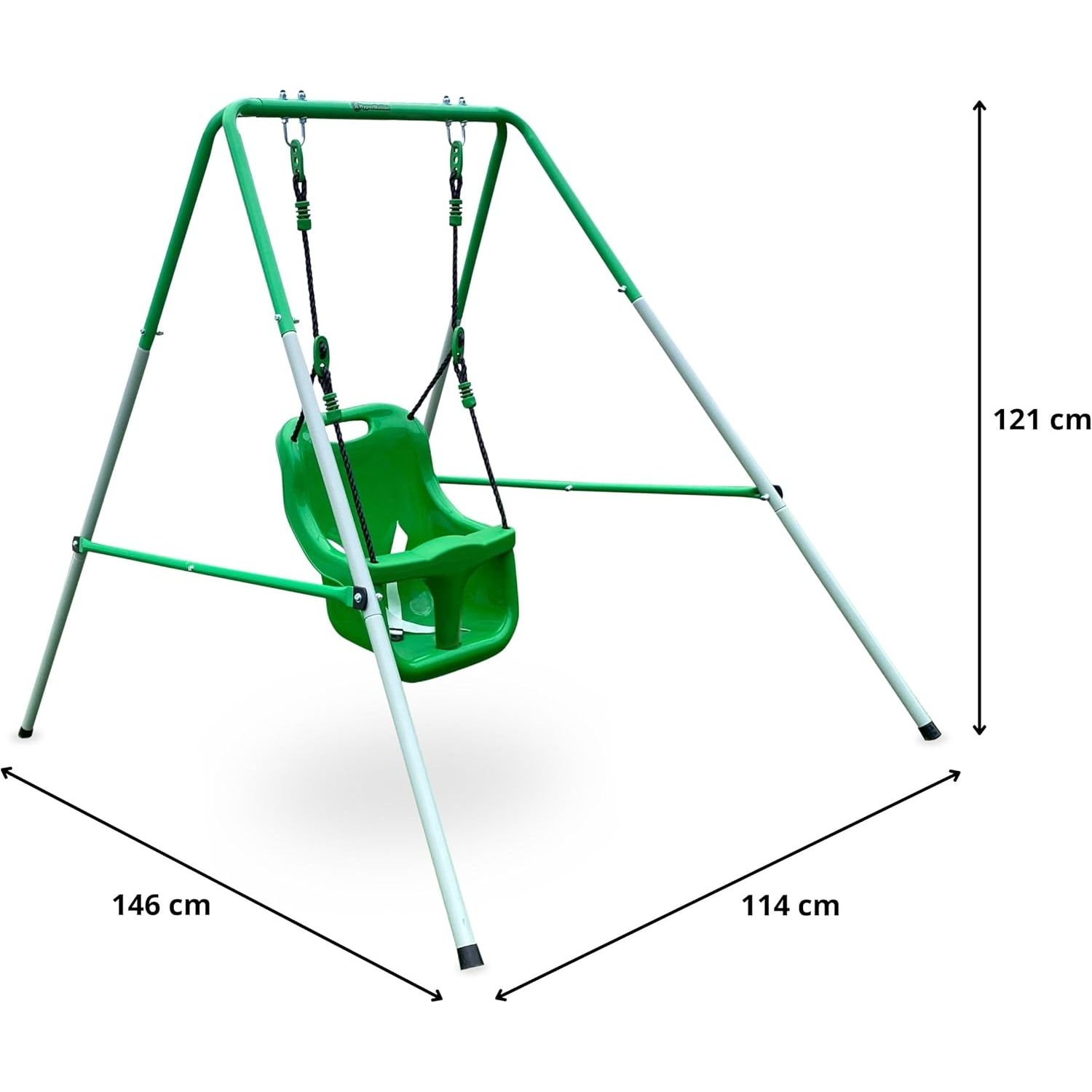 Columpio Para Bebé +6 Meses, 25 Kg Max, Columpio Para Uso Interior Y Exterior, Altura Ajustable
