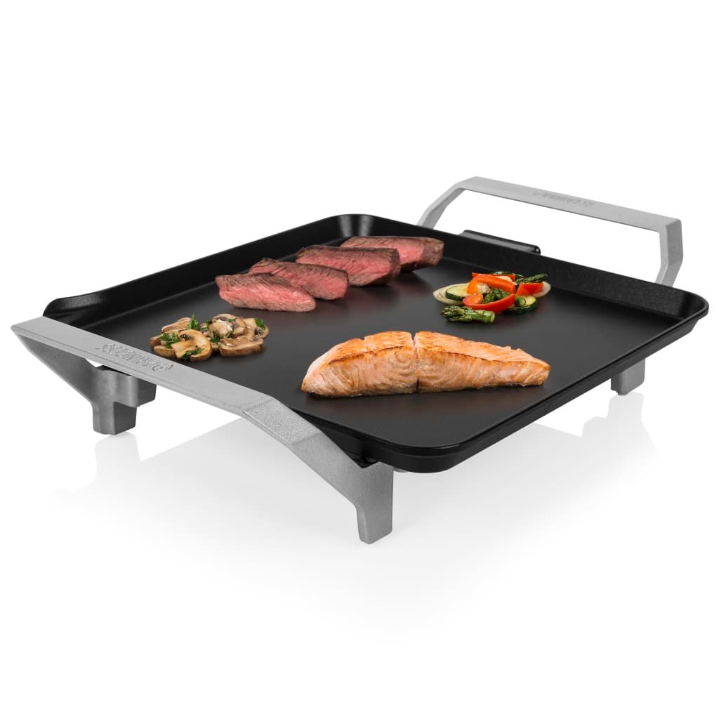 Plancha De Cocina De Mesa Premium Negro Y Plateado 1500 W Princess