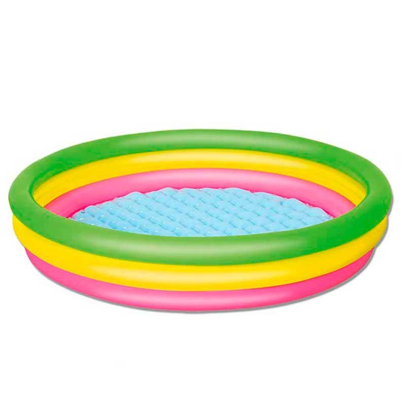 Piscina Hinchable Infantil 211l +2a Tricolor Ø152x30 Cm