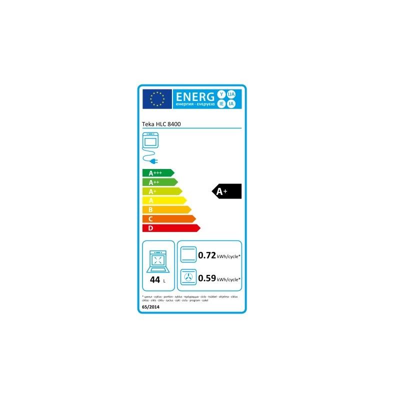 Horno Teka Hlc8400 Gris 45cm 111130004