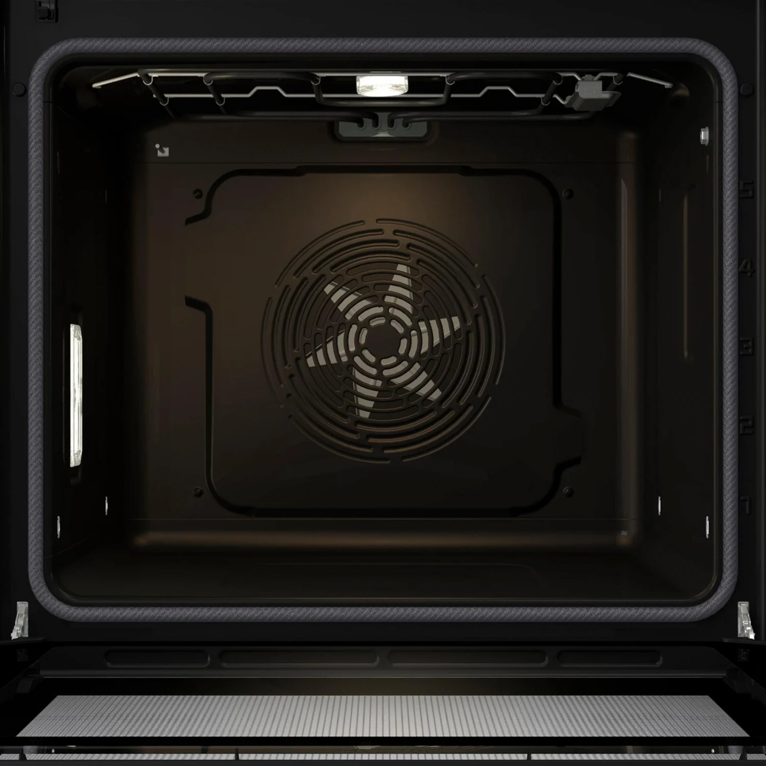 Horno Multifunción Hisense BSA66334PX, 3,5 kW, 77 L, Apertura Abatible, 9 Funciones de Cocción, Eficiencia A+ - Gris