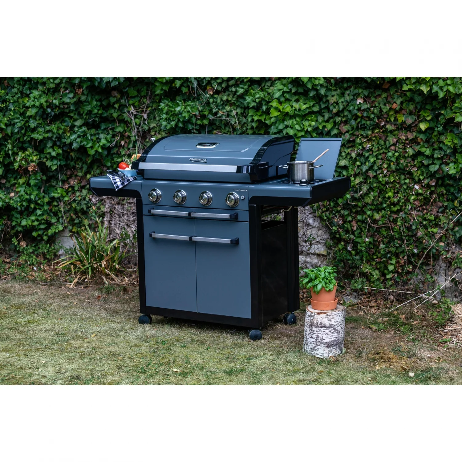 Barbacoa de Gas 4 Quemadores Series Premium S