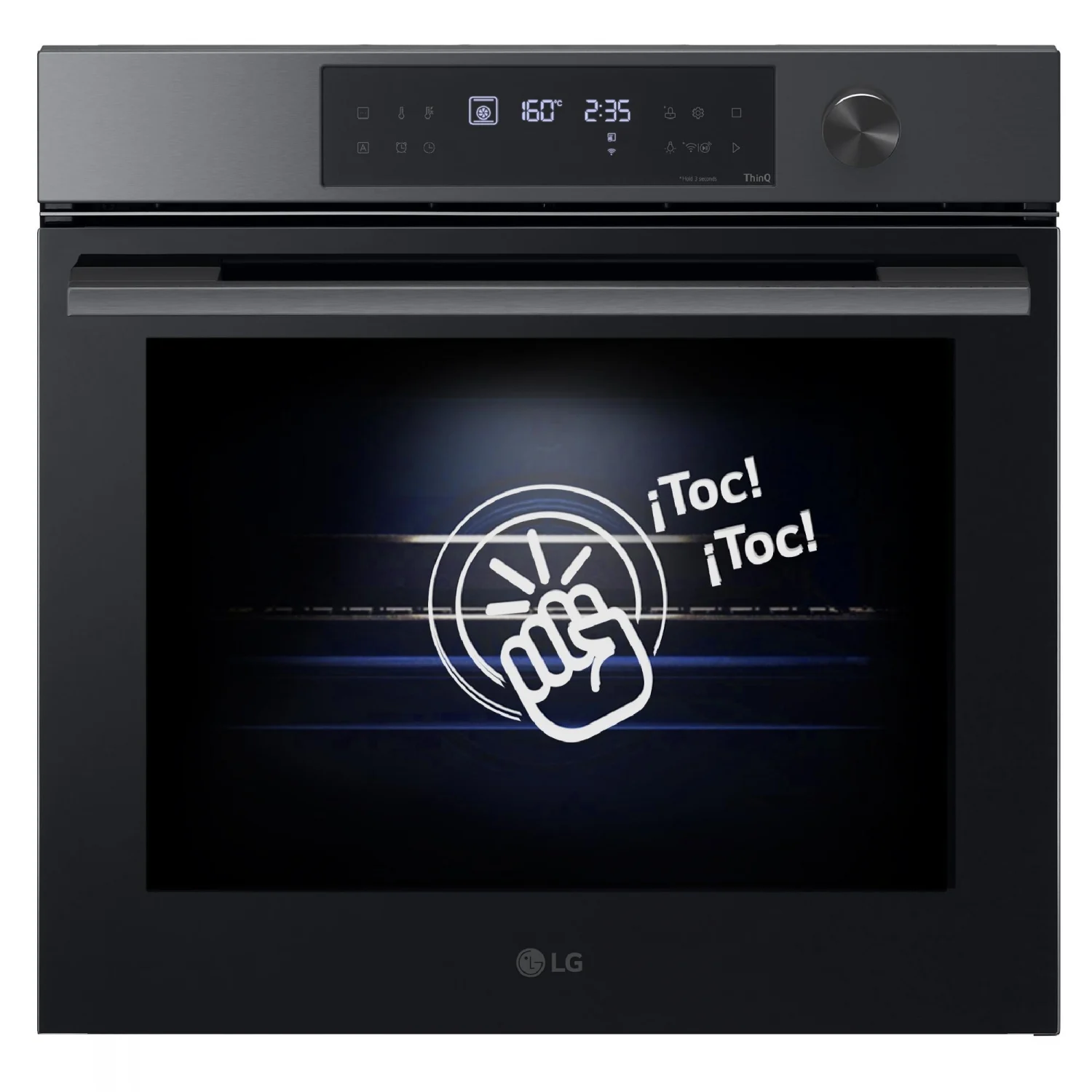Horno Multifunción LG WS7D7632WB, 3.5 kW, 76 L, Apertura Abatible, 15 Funciones de Cocción, Eficiencia A+ - Negro